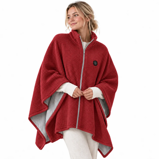 Cozy Heated Wearable Blanket Wrap for Women | Ultra-Soft Fleece Winter Cover